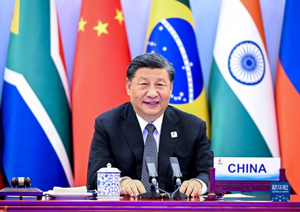 习近平在金砖国家领导人第十四次会晤上的讲话